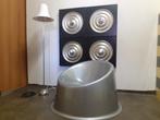 Verner Panton design Pantopop kuipstoel retro jaren zilver, Ophalen, Gebruikt, ?, Kunststof