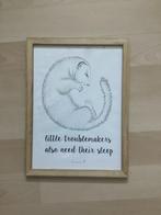 *goede staat* Bloomingville schilderlijst hout otter 30x40, Kinderen en Baby's, Ophalen of Verzenden, Zo goed als nieuw, Wanddecoratie
