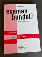 Examenbundel Scheikunde 2019/2020 VWO, Boeken, Schoolboeken, Scheikunde, Ophalen of Verzenden, VWO, Zo goed als nieuw