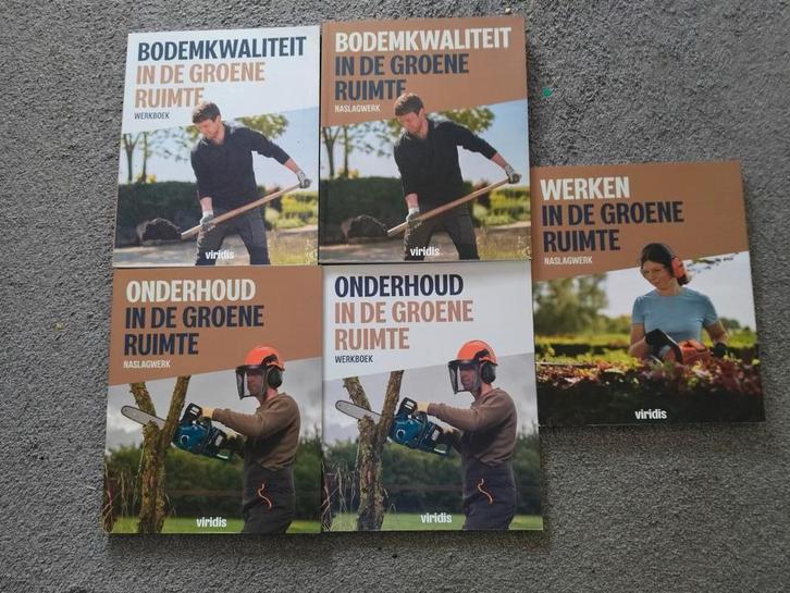 Boekenreeks 'De Groene Ruimte' - 5 exemplaren, Boeken, Techniek, Zo goed als nieuw, Overige onderwerpen, Ophalen of Verzenden