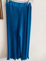 Leuke plissé broek Garconne maat S, Lang, Blauw, Ophalen of Verzenden, Zo goed als nieuw