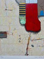 Zeefdruk Cole Morgan - Like father like son, Antiek en Kunst, Kunst | Litho's en Zeefdrukken, Ophalen of Verzenden