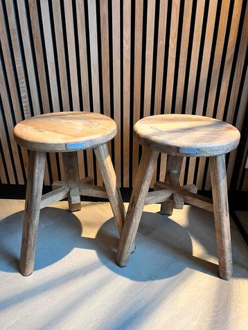 Sissy-Boy houten krukjes  beschikbaar voor biedingen