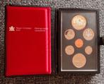 1981 Canada Jaarset dollarmunten + zilveren dollar, Postzegels en Munten, Munten | Amerika, Ophalen of Verzenden, Noord-Amerika