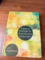 Statistical methods for business and economics, Ophalen, Beta, Zo goed als nieuw, WO
