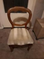 4 Leuke stoelen, Ophalen, Hout, Gebruikt, Bruin