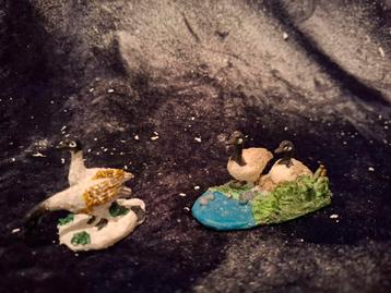 Lemax ganzen zwanen kerst kerstdorp figuren  beschikbaar voor biedingen