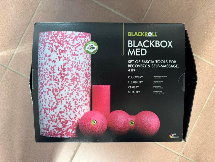 Blackroll blackbox set roze foamrollen, Sport en Fitness, Massageproducten, Zo goed als nieuw, Apparaat, Ophalen of Verzenden
