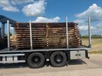 4 meter lang 1 meter breed eiken boomstambladen!!, Ophalen of Verzenden, Zo goed als nieuw, 250 cm of meer, Palen
