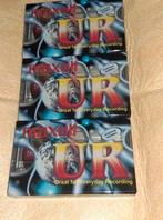 3 Nieuwe Maxwell UR 90 Cassettebandjes, 2 t/m 25 bandjes, Overige genres, Ophalen of Verzenden, Nieuw in verpakking