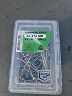 Draadnagels RVS bolkop spijkers, Ophalen of Verzenden, Nieuw, Overige typen, Rvs
