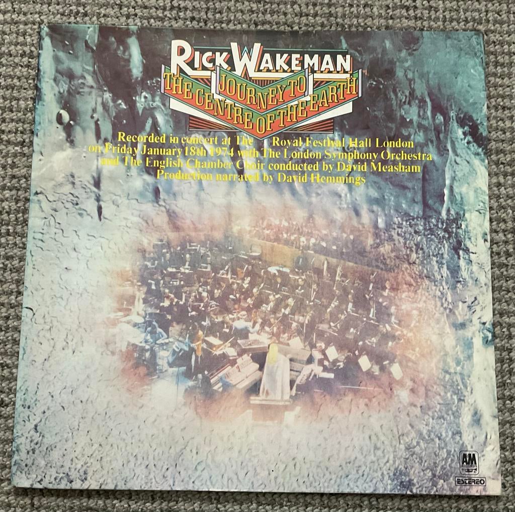 Rick Wakeman - Journey to the Centre of the Earth LP (1974), Ophalen of Verzenden, Gebruikt, 12 inch