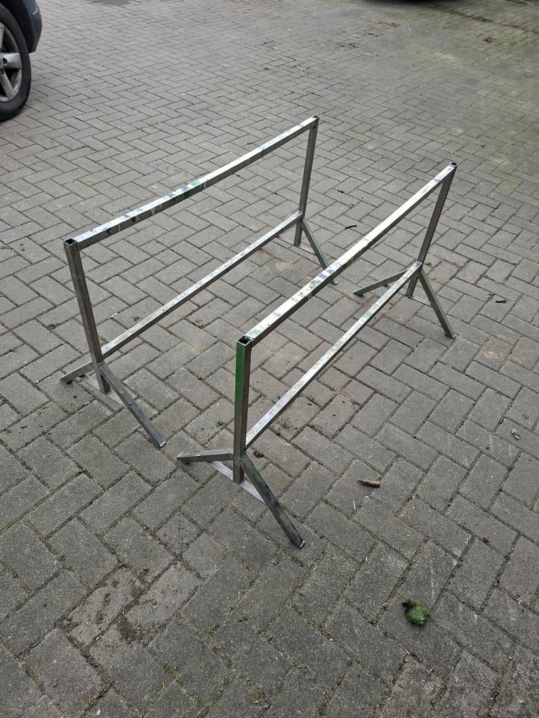 2 schragen, Ophalen of Verzenden, Overige typen, Minder dan 2 meter