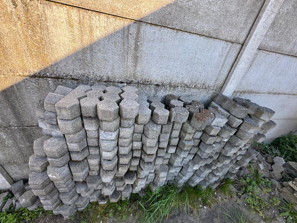 Tuin bestrating, Tuin en Terras, Tegels en Klinkers, Ophalen, Gebruikt, Klinkers, 5 tot 10 m²