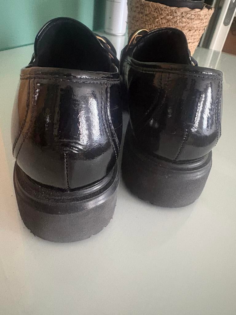 Gabor lak schoenen, Ophalen of Verzenden, Zo goed als nieuw, Instappers, Zwart
