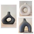 Diverse Design Vazen - Set van 3, Ophalen, Overige materialen, Gebruikt, Zwart