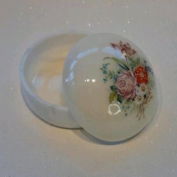 Vintage Marmeren Snuisterijendoosje, Antiek en Kunst, Ophalen of Verzenden