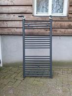 Zwarte badkamer radiator met thermostaat, Ophalen, Gebruikt, Radiator, Minder dan 60 cm