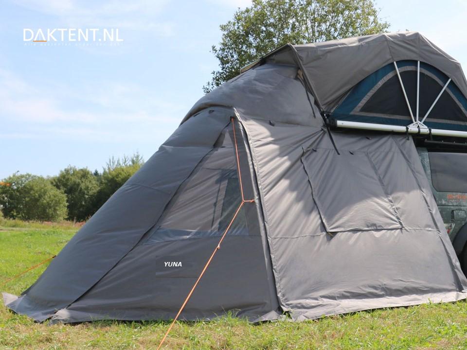 Sheepie yuna family + voortent + luifel + binnentent + mat, Caravans en Kamperen, Ophalen, Gebruikt, Tot en met 4