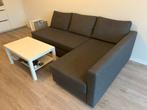 IKEA Friheten slaapbank - grijs met opbergruimte, Huis en Inrichting, Ophalen, Tweepersoons, Zo goed als nieuw, 200 tot 250 cm