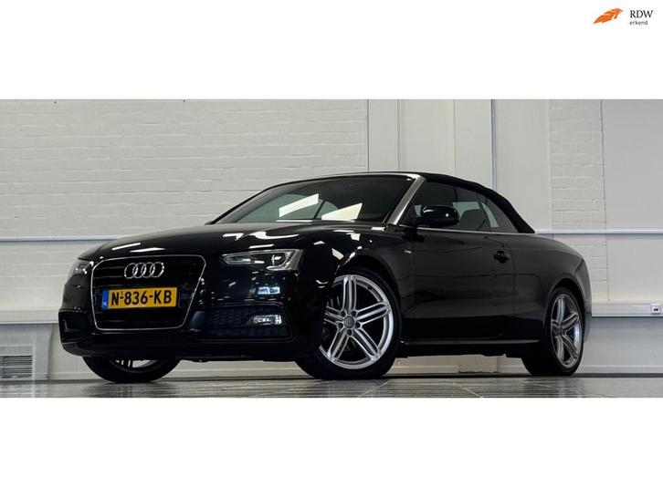Audi A5 Cabriolet 1.8 TFSI Pro Line S Leer Led 19" LM velgen, Auto's, Audi, Bedrijf, Te koop, A5, ABS, Achteruitrijcamera, Airbags