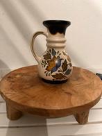 Vintage Flora Gouda Plateel Holland Handwerk vaasje, Antiek en Kunst, Ophalen of Verzenden