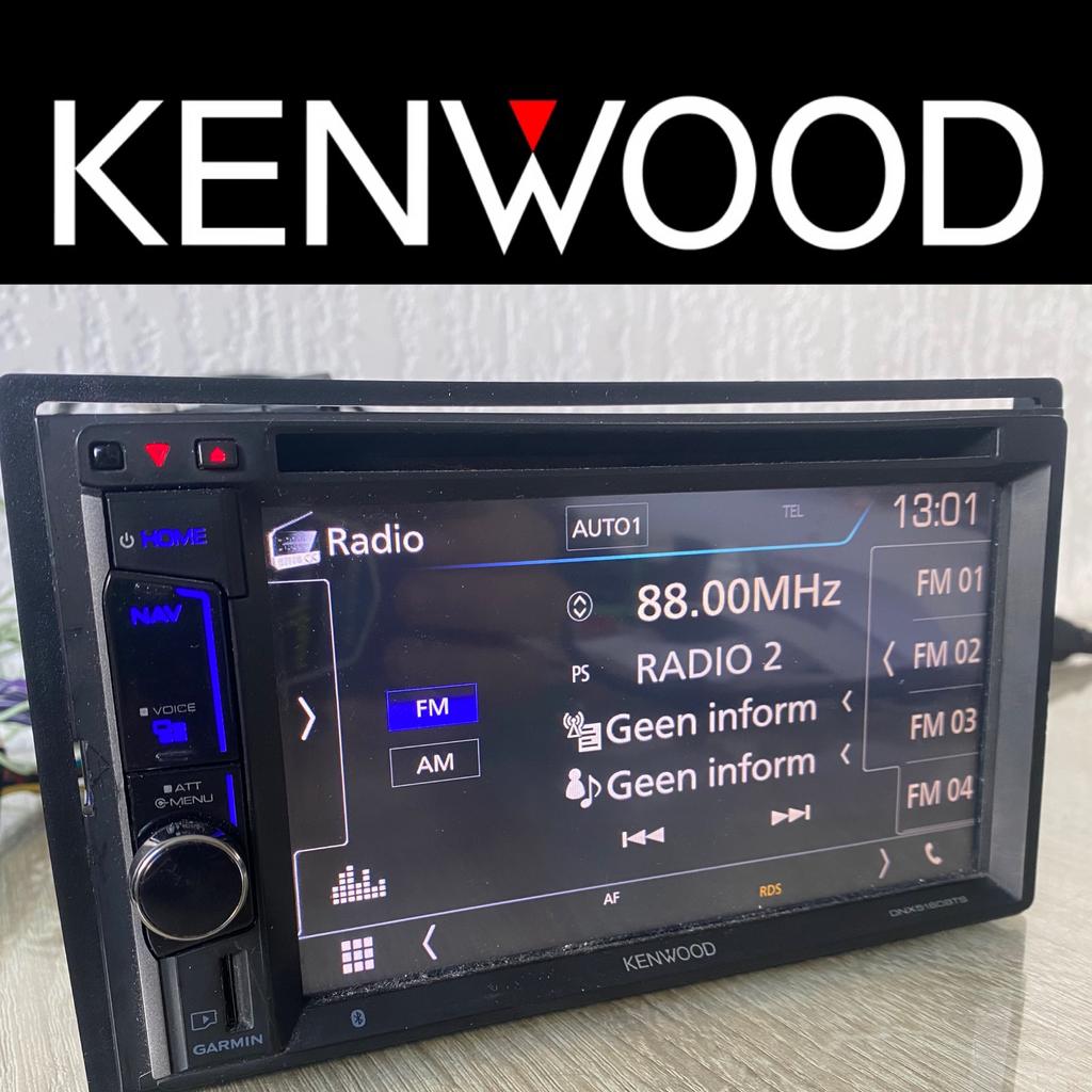 Kenwood radio Apple CarPlay Bluetooth navigatie touchscreen, Auto diversen, Autoradio's, Ophalen of Verzenden, Zo goed als nieuw