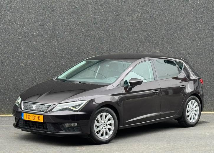 Seat Leon 1.0 TSI | Navi | Carplay | Camera | LED | Cruise|, Auto's, Seat, Voorwielaandrijving, Stof, 1097 kg, Overige kleuren