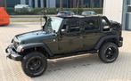 JEEP WRANGLER JK 3.8 V6 SAHARA 200PK GROEN SOFTTOP BJ2011‼️, Auto's, Jeep, Stof, Bedrijf, Vierwielaandrijving, 3800 cc