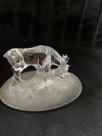 Kristallen paard met veulen, Verzamelen, Swarovski, Ophalen of Verzenden, Zo goed als nieuw, Figuurtje