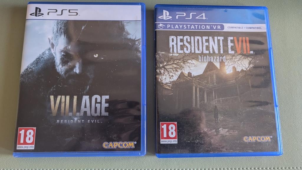 Resident Evil Village (PS5) en Biohazard (PS4), Ophalen