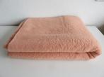 Vintage AaBe roze eenpersoons wollen deken 155 x 200 cm, Gebruikt, Eenpersoons, Ophalen of Verzenden, Deken of Dekbed