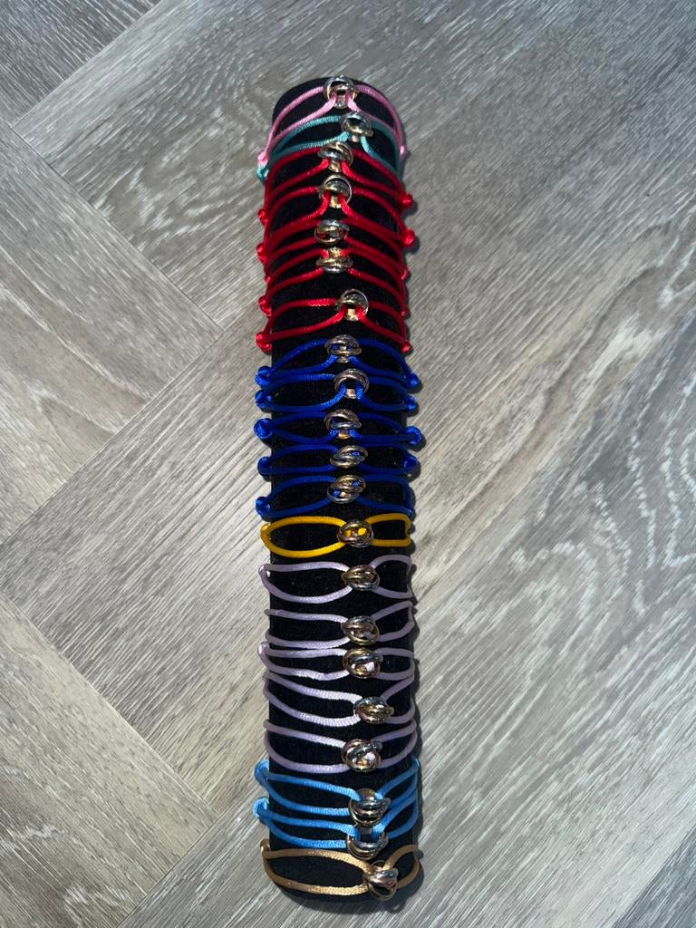 Trinity armbanden, Sieraden, Tassen en Uiterlijk, Armbanden, Ophalen of Verzenden, Zo goed als nieuw, Blauw