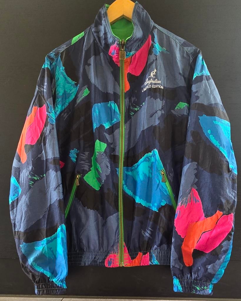 Dubbelzijdig Limited edition Australian jasje, Ophalen of Verzenden, Maat 48/50 (M), Blauw, Algemeen