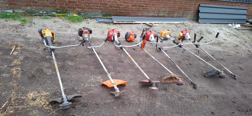 Partij bosmaaiers opknappers, Tuin en Terras, Bosmaaiers, Ophalen, Elektrisch