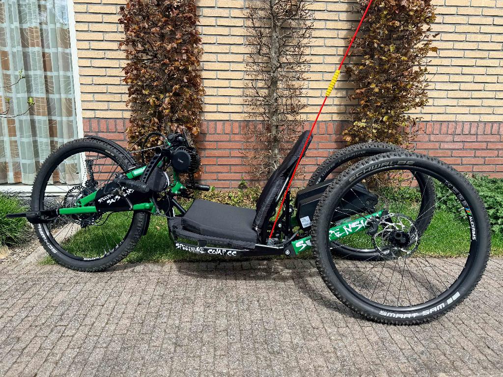 Handbike Prachberger Speedbike Comp CC MTB, Ophalen, Zo goed als nieuw, Elektrische rolstoel