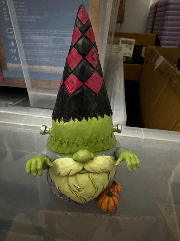 Jim Shore Frankenstein gnome, Verzamelen, Beelden en Beeldjes, Ophalen of Verzenden, Zo goed als nieuw