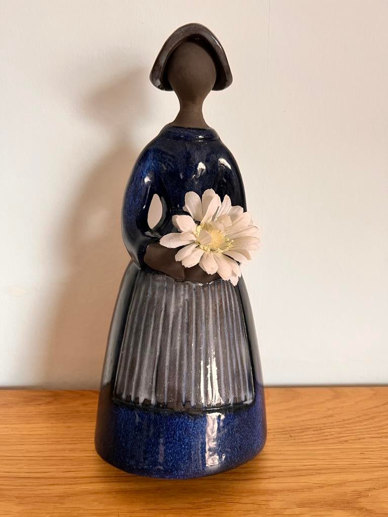 Bloemenmeisje 28 cm Jie Gantofta, Ophalen of Verzenden