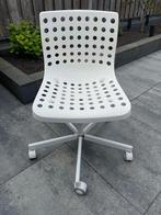 Bureaustoel, Huis en Inrichting, Ophalen, Gebruikt, Wit, Bureaustoel