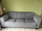 Grijze 3-zitsbank, Huis en Inrichting, Banken | Bankstellen, Ophalen, Tweepersoons, 75 tot 100 cm, Zo goed als nieuw