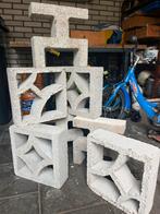 Patio betonblokken, Ophalen, Gebruikt, Beton, Terrastegels