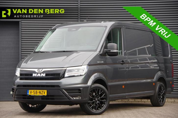 MAN TGE 35 3.180 2.0 L3H2, 177PK AUT. FACELIFT, LED, STOELVE, Auto's, Bestelauto's, Bedrijf, Te koop, ABS, Airconditioning, Alarm