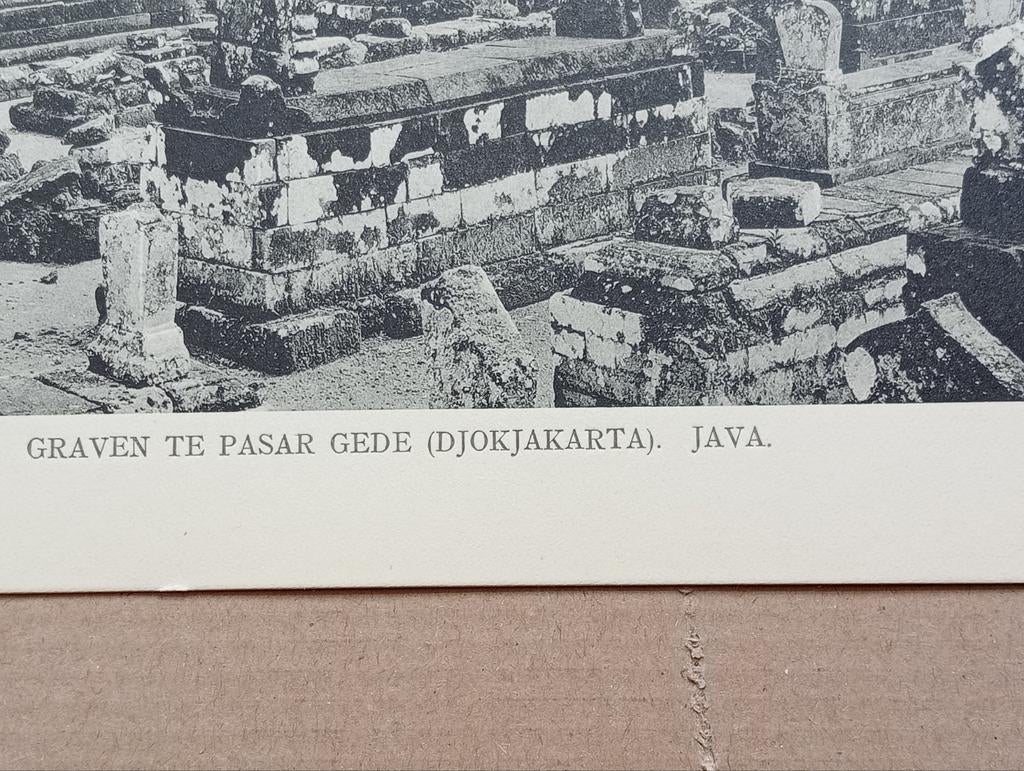 Gravure Nederlands Indië Indonesië Java 1910, Ophalen of Verzenden