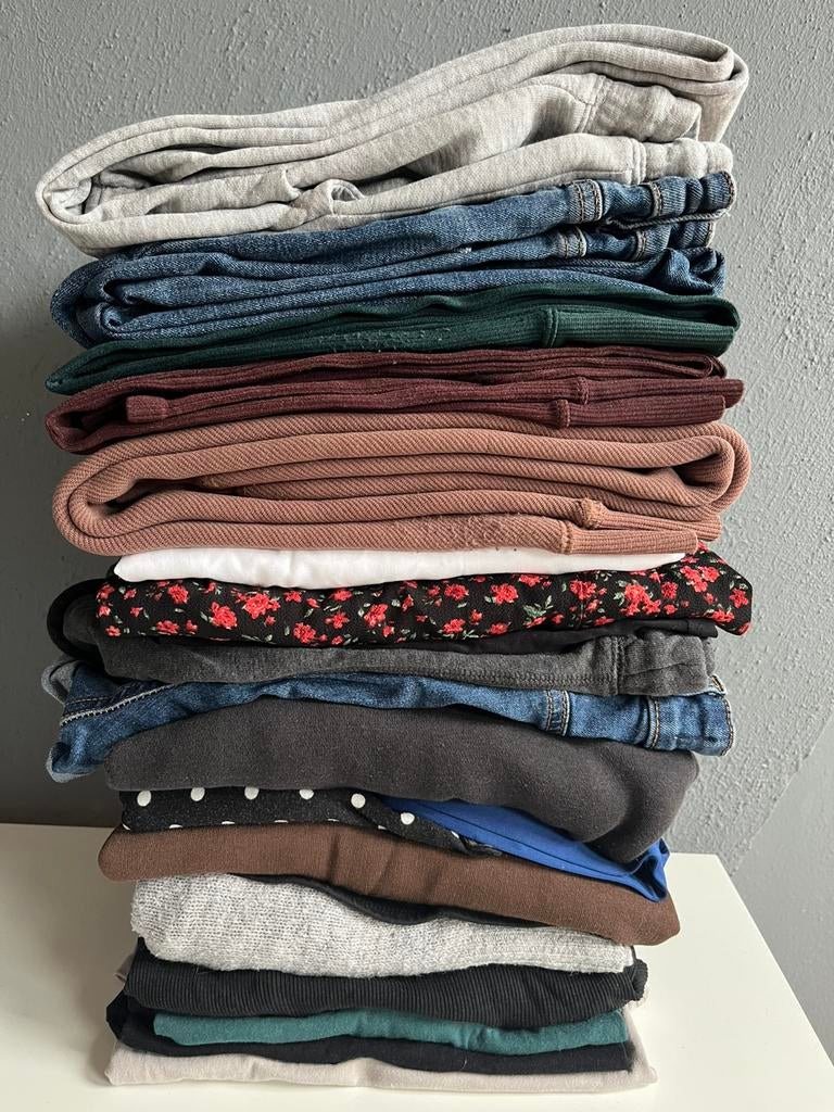 Kledingpakket maat XS / S met bloemenjurk, Ophalen of Verzenden, Gedragen