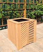 Luxe Design Plantenbak – Handgemaakt Afromosia, Ophalen, Nieuw, Hout, Balkon