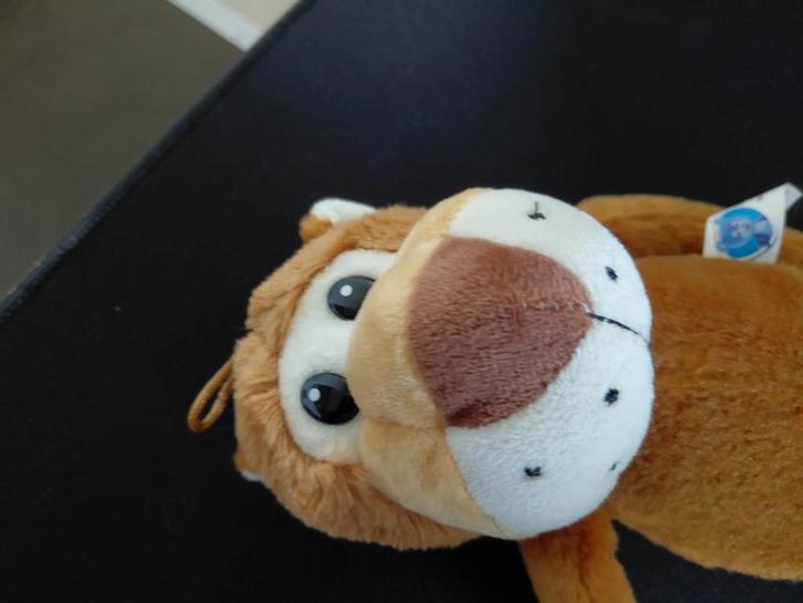 Knuffel Aap met klittenband handen - Houdt van knuffelen!, Kinderen en Baby's, Speelgoed | Knuffels en Pluche, Nieuw, Overige typen