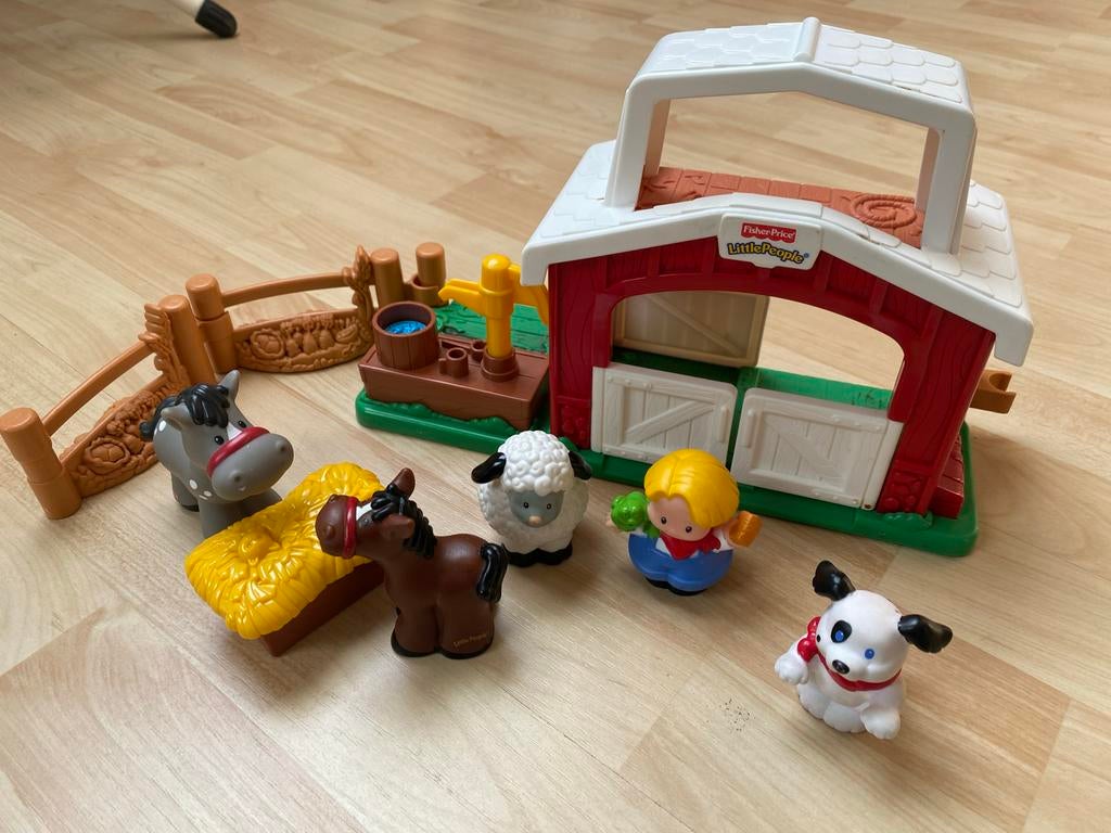 Fisher-Price Little People Boerderij met Dieren, Ophalen of Verzenden, Gebruikt, Overige typen