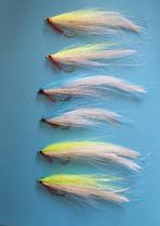 Set Zeebaars streamers (Deceivers), Watersport en Boten, Hengelsport | Vliegvissen, Ophalen of Verzenden, Nieuw, Haak