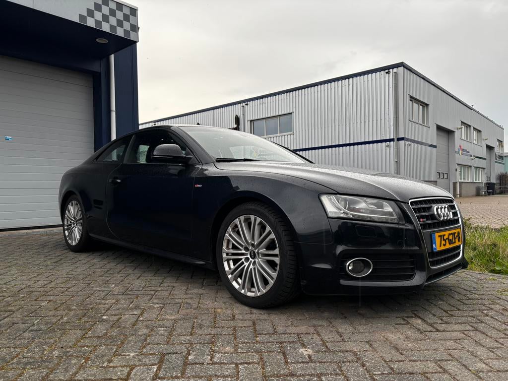Audi A5 2.7 TDI Coupe Multitronic Zwart Youngtimer, Auto's, Audi, Zwart, 190 pk, 2698 cc, 4 stoelen