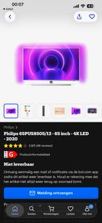 Philips 65PUS8505/12 - 65 inch 4K LED Smart TV, Audio, Tv en Foto, Televisies, Philips, LED, 50 Hz, Ophalen of Verzenden